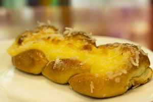 Rosca de coco com creme